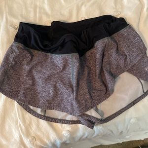 Grey lululemon speed ups size 6